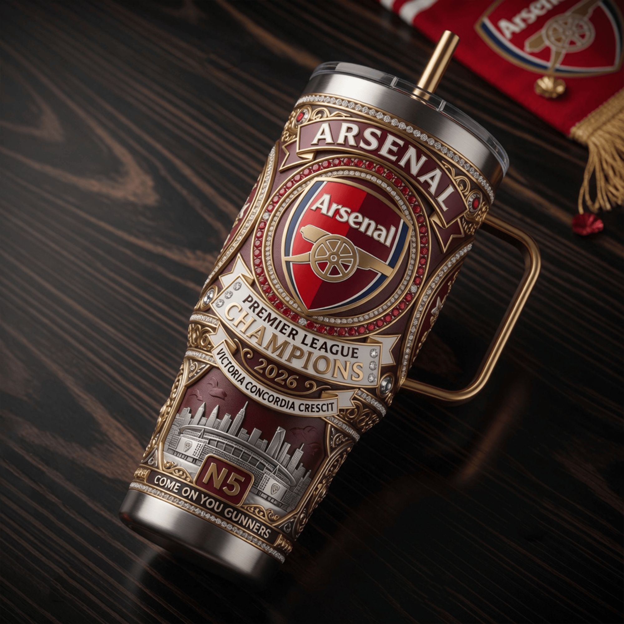 ARS 40oz Tumbler With Handle LNTH
