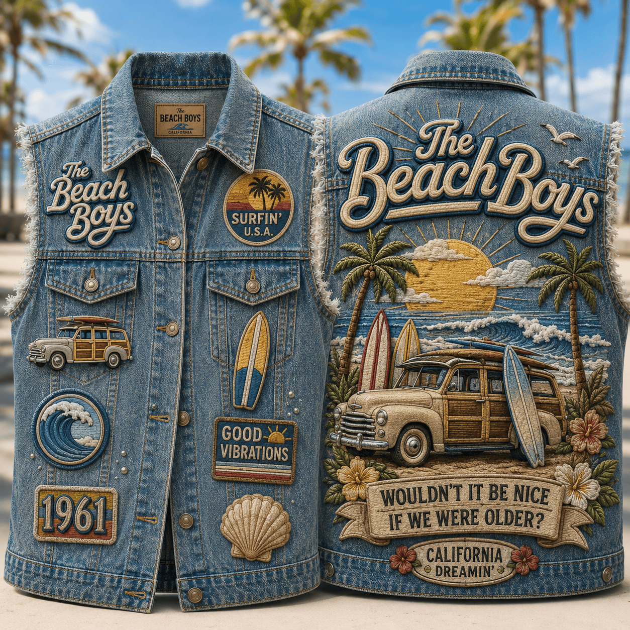TBT PREMIUM DENIM VEST HQH
