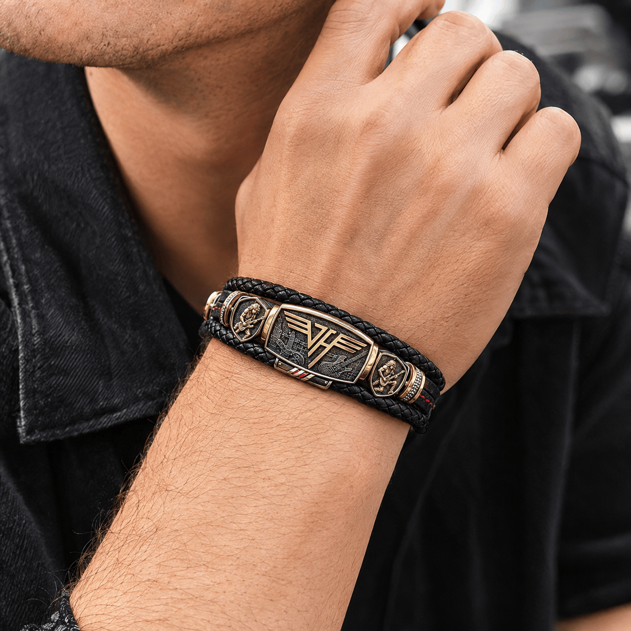VHL Braided Bracelet Set NVH