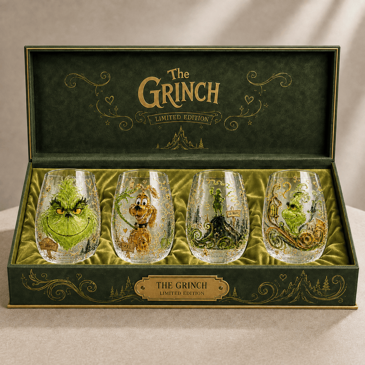 Premium TGR Whiskey Glass Set BMD