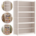 7 Tiers Shoe Rack Organizer with Lid  Storage Organizer with Clear Flip Door Shoe Storage Shelf Cabinet for Bags  Books