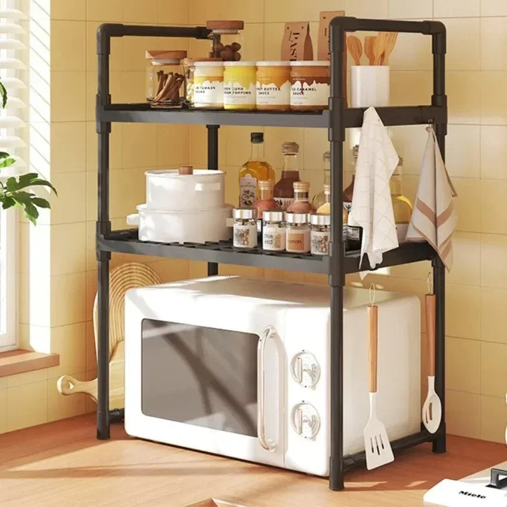 Household Microwave Stove Shelf Multi-Layer Kitchen Rack Microwave Storage Rack Design Minimalism  Furniture Kitchen Taker